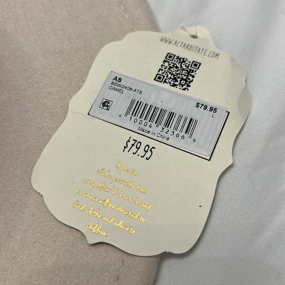 Fedora felt hat in beige new with tags - Picture 3 of 9